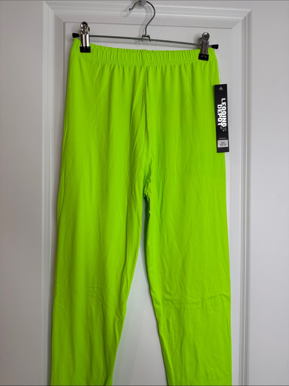 Leggings Depot Neon Lime Green Leggings